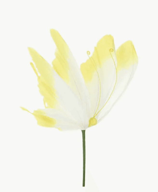BLOMSTERPINNE – Gul sommerfugl – Alot