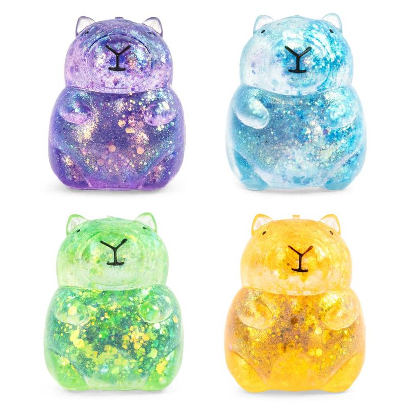 SQUISHY – Glitter Capybara – Keycraft