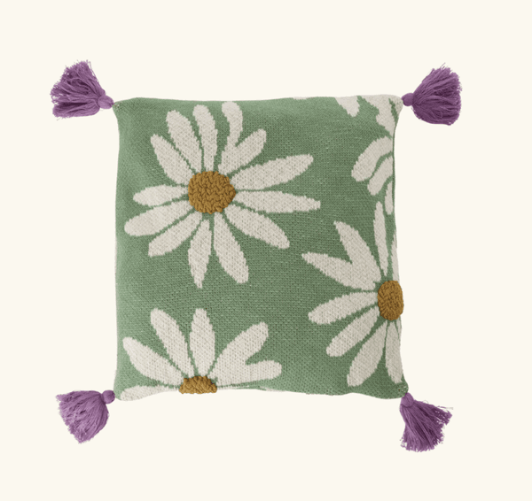 Hovedbilde PUTE – Grønn med hvite blomster – Rice