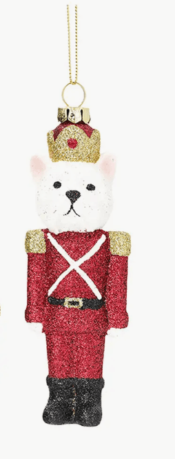 Hovedbilde JULETREPYNT – Hund som julesoldat – ALot
