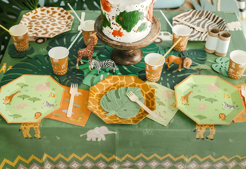 SERVIETTER – Safari – 12 pk – PartyDeco