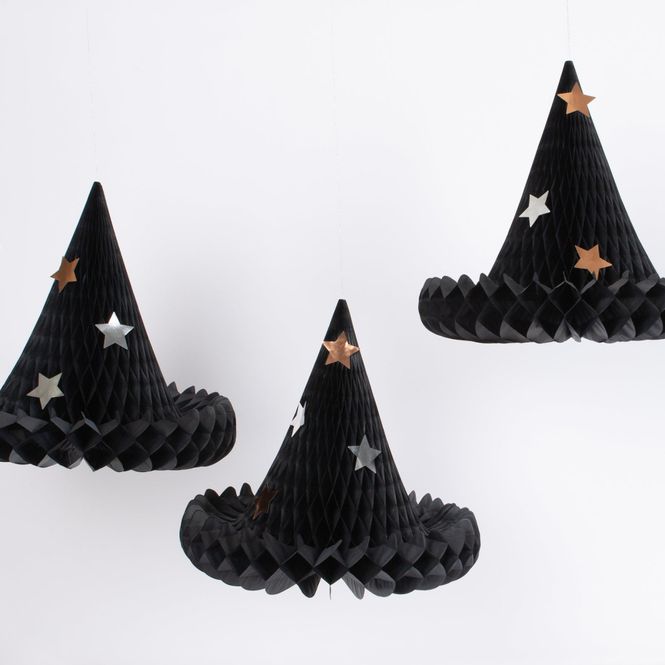 Hovedbilde OPPHENG – Heksehatter i honeycomb – 3 stk ...