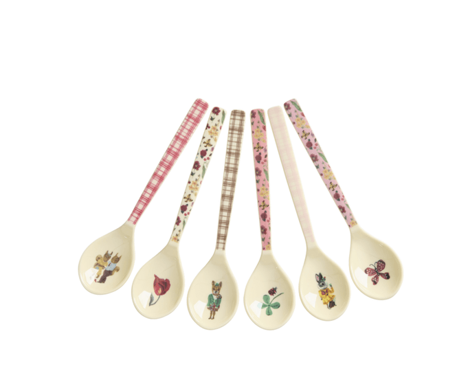 Hovedbilde TESKJEER – 6  pk – Nathalie Lété x Rice