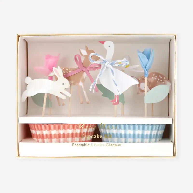 MUFFINSSETT – Eventyrskog – 24 pk – Meri Meri