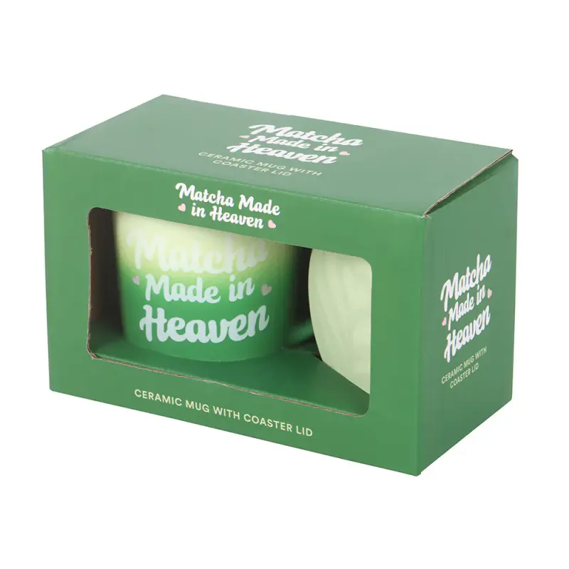 KOPP – Matcha Made in Heaven med lokk og underlag – Something Different