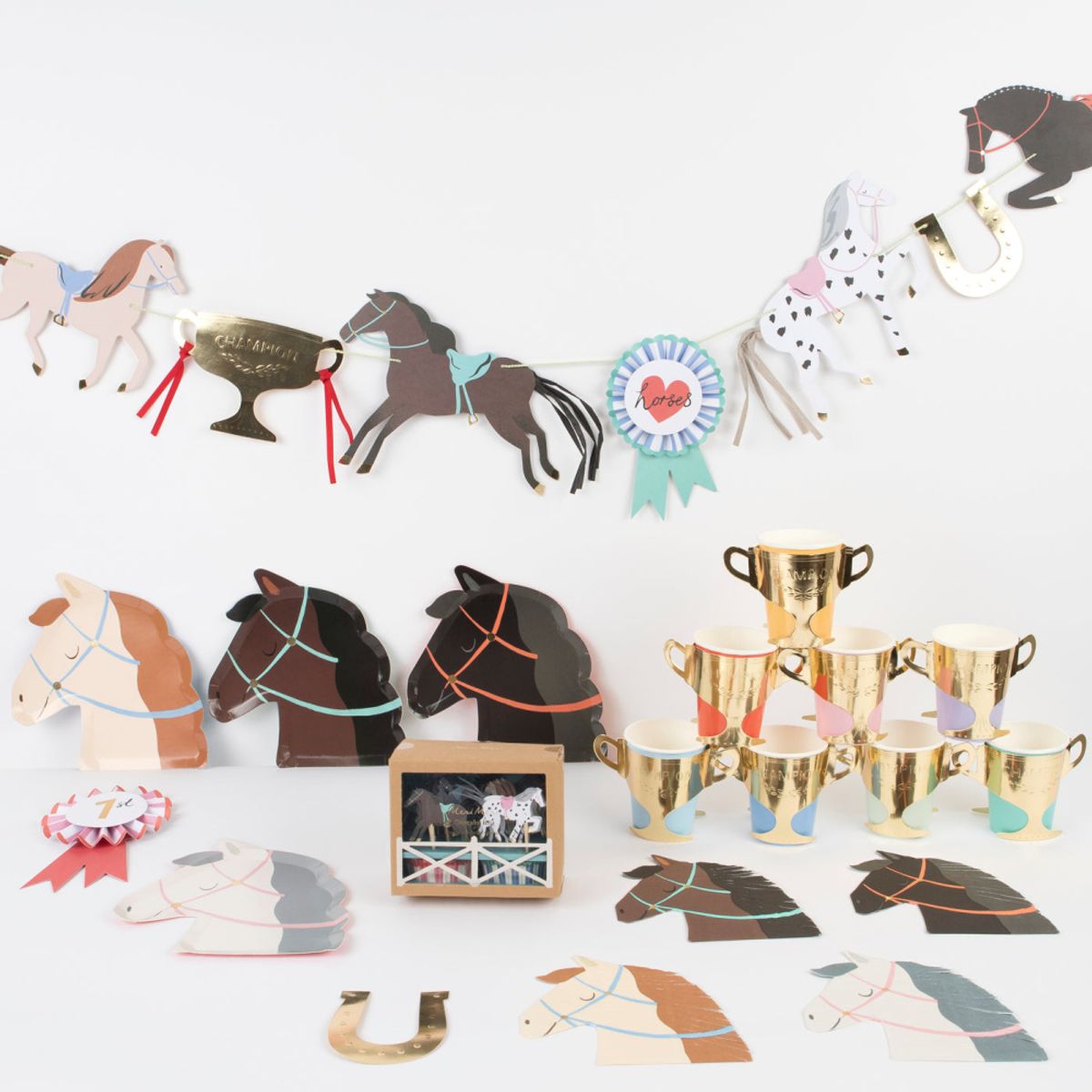 PAPPKRUS – Champions i gull – 8-pk – Meri Meri