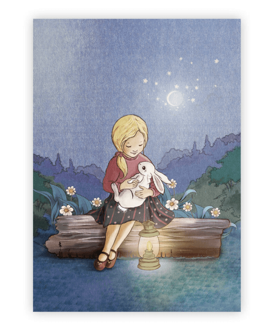Hovedbilde KORT – Night Bunny – Belle & Boo