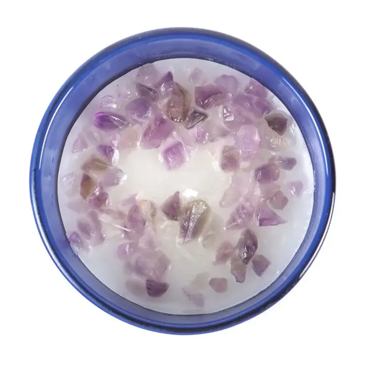 STEARINLYS MED KRYSTALLER – The Moon med ametyst – Something Different