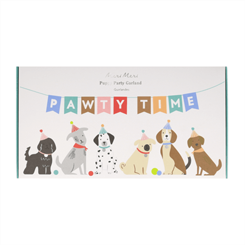 GIRLANDER – Pawty Time med hunder – Meri Meri