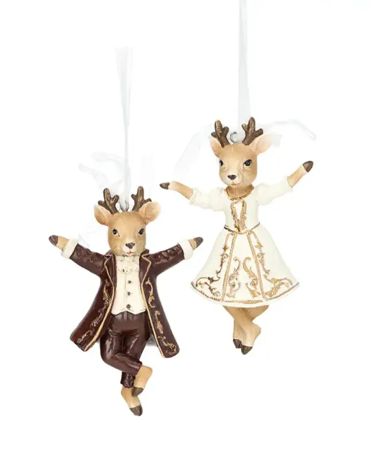 Hovedbilde JULETREPYNT – Dansende reinsdyrpar – Alot