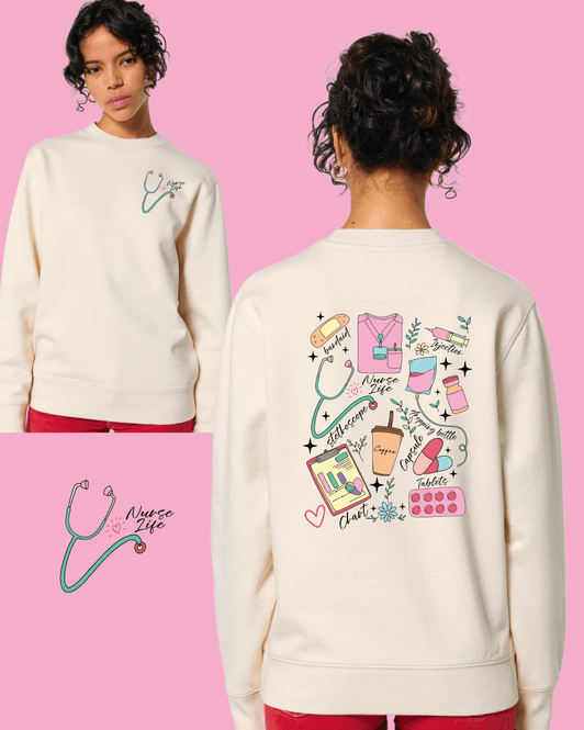 Hovedbilde GENSER – Nurse Life – Trykk foran og bak ...