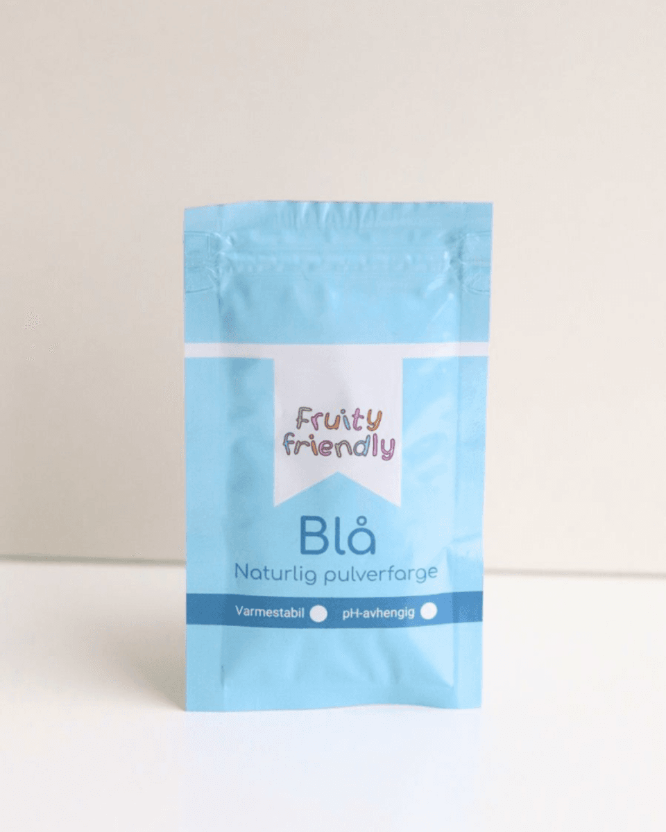 PULVERFARGE - Blå - Fruityfriendly