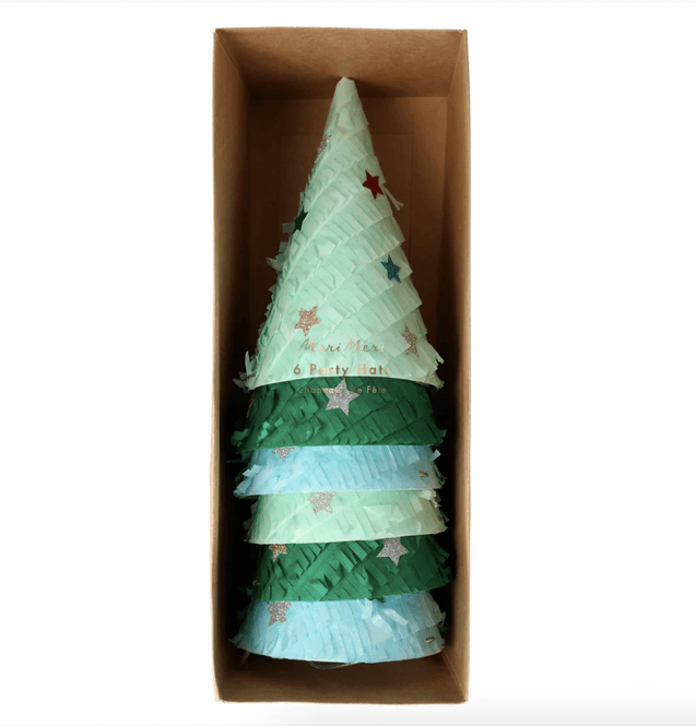 Hovedbilde HATTER – Juletre med Frynser – 6 pk – ...