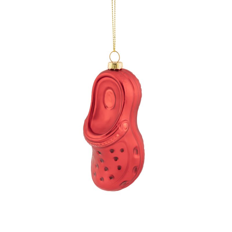 JULETREPYNT – Rød Crocs – Sass & Belle