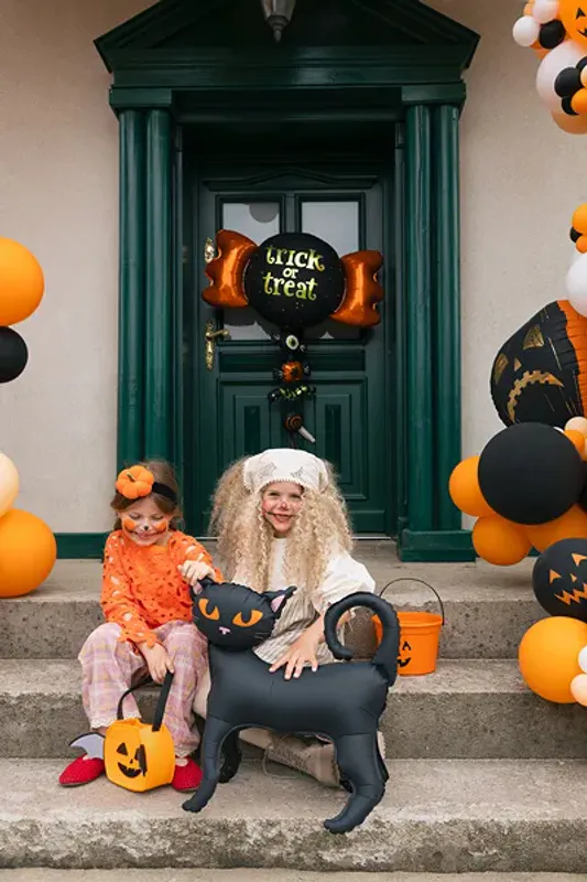 FOLIEBALLONG - Svart katt - PartyDeco