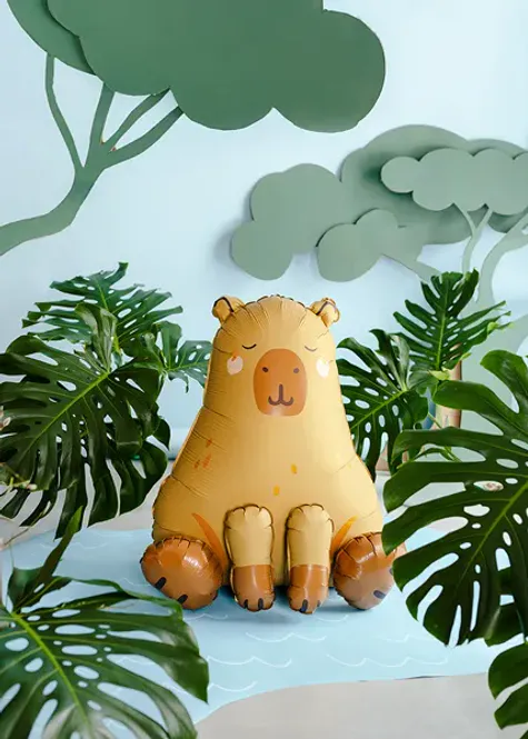 Hovedbilde FOLIEBALLONG – Capybara – PartyDeco