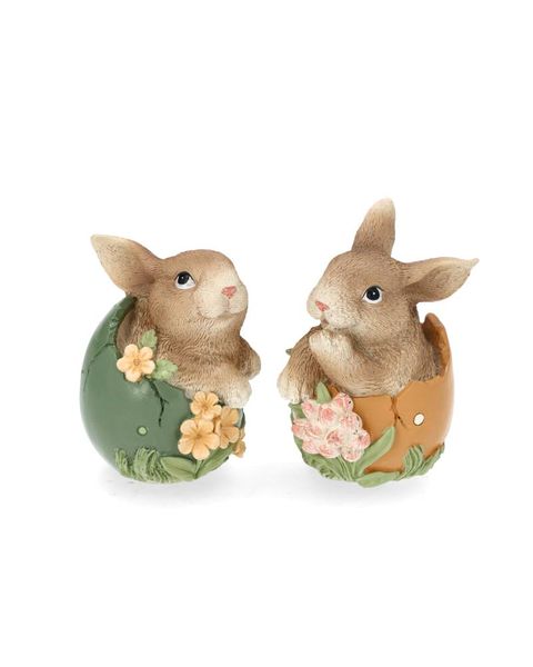 Hovedbilde PÅSKEPYNT – Påskeegg med blomster – Alot