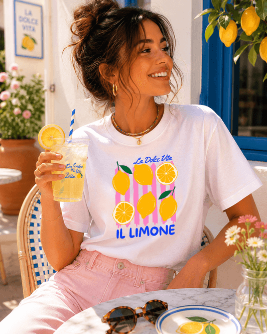 Hovedbilde T-SKJORTE – Il Limone – Festligetrykk