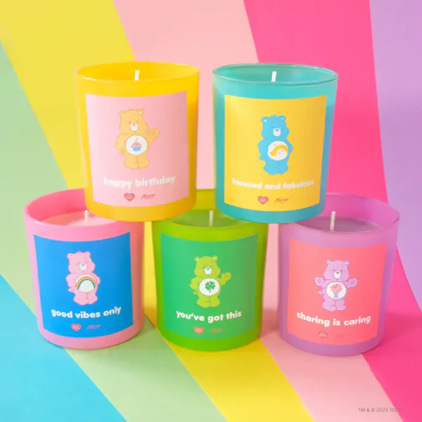 Bilde av DUFTLYS - Care Bears -  Apple Orchard Wish Bear Jar Candle